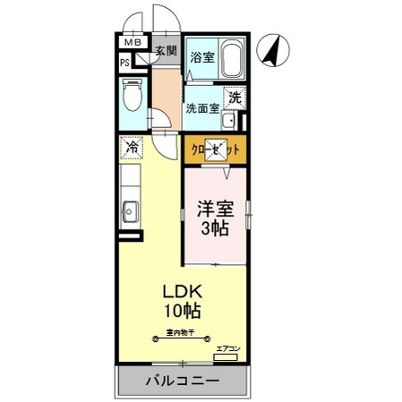 ヴェルドミール1の物件間取画像